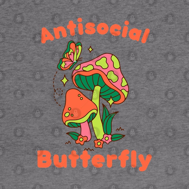 Antisocial butterfly by Summyjaye